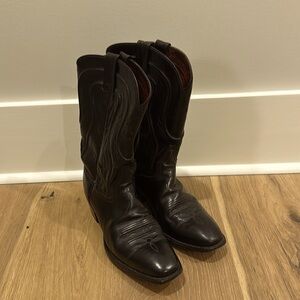 Dan Post black womens boots
